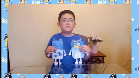 Confeccionando Peluches de Bluey
