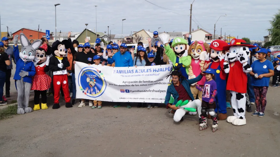 Marcha por El Autismo en Hualpén