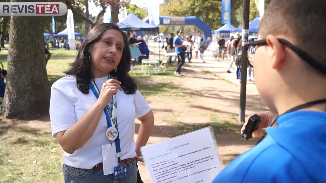 Entrevista en la Calle 4ta Corrida Autismo
